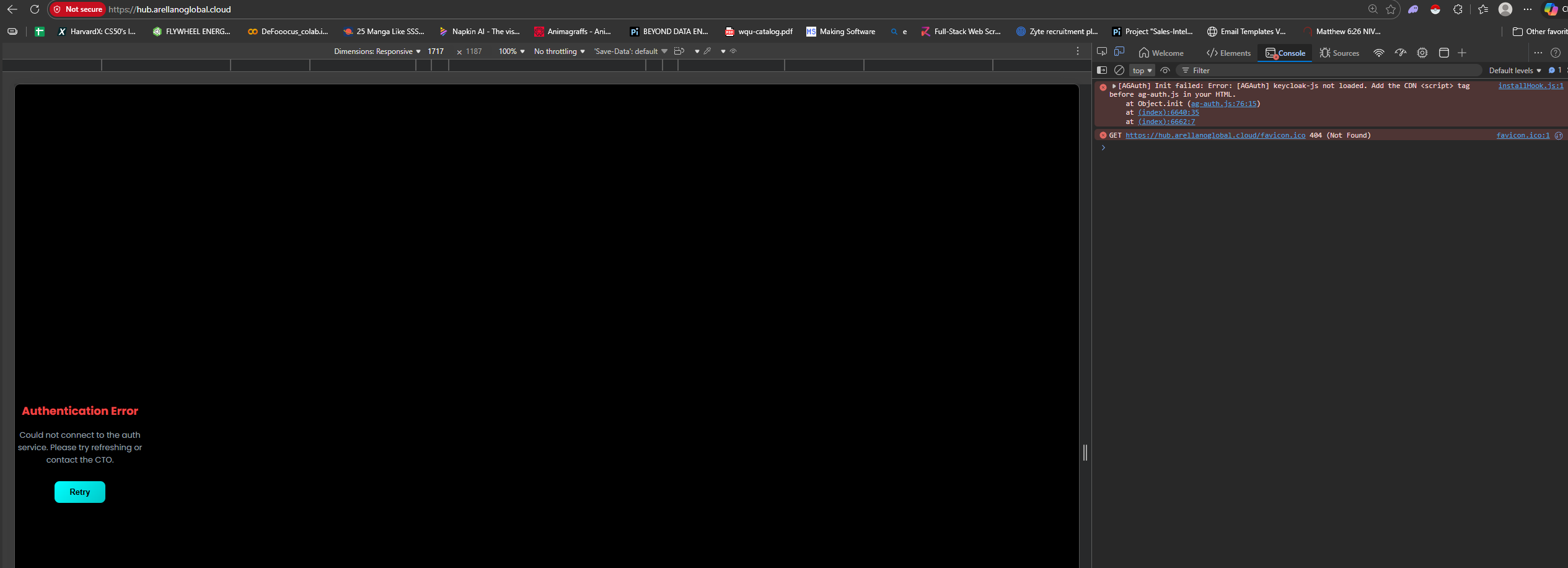 CTO Intelligence Hub screenshot